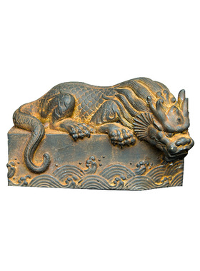 创意神兽蚣蝮避水兽摆件茶宠装饰