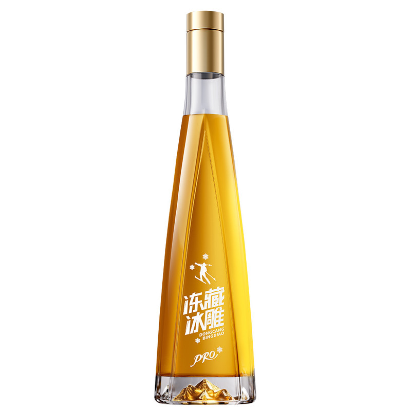 乌毡帽冻藏冰雕Pro清爽型半干黄酒绍兴工艺纯种发酵整箱550ml*6瓶