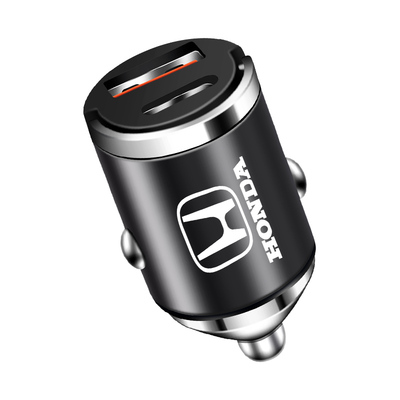 适用本田车载充电器隐藏式快充雅阁思域XRV冠道CRV缤智汽车转换头