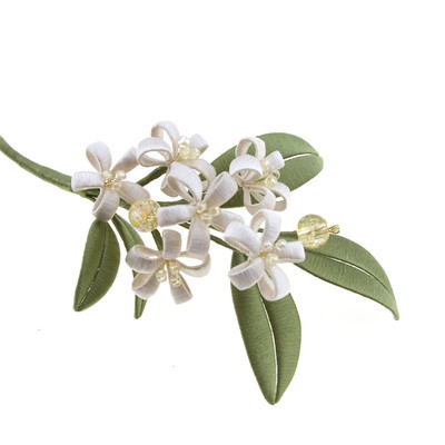 缠花免剪纸模材料包免劈丝有教程