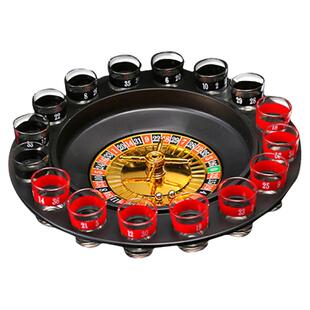 俄罗斯转盘 KTV酒吧夜店用品赌场赌酒喝酒道具轮盘幸运转盘摇奖机