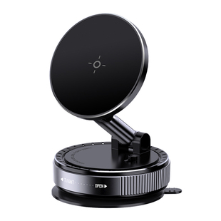 真空吸附磁吸车载手机支架2025新款磁吸仪表盘吸盘车内导航手机架