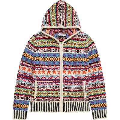 NO DIRECTION+费尔岛提花连帽开衫N610211601A