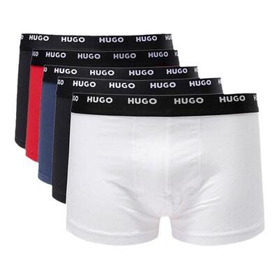 BOSS男士平角内裤五件套装