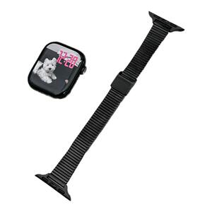 适用iWatch小蛮腰竹节卡扣表带