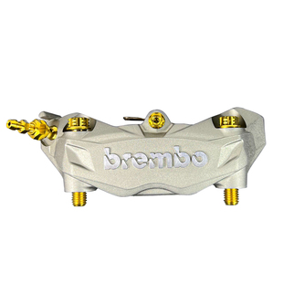 AEIF钛合金TC4螺丝适用布雷博水鸟卡钳螺丝套装M10一体油管排气嘴