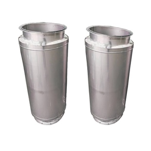 不锈钢双层烟囱锅炉柴油发电机风管硅酸铝棉隔热焊接通风管排烟管