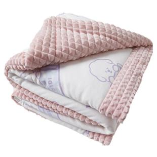 ibaby×outlast防静电持久安抚钻石格恒温睡毯