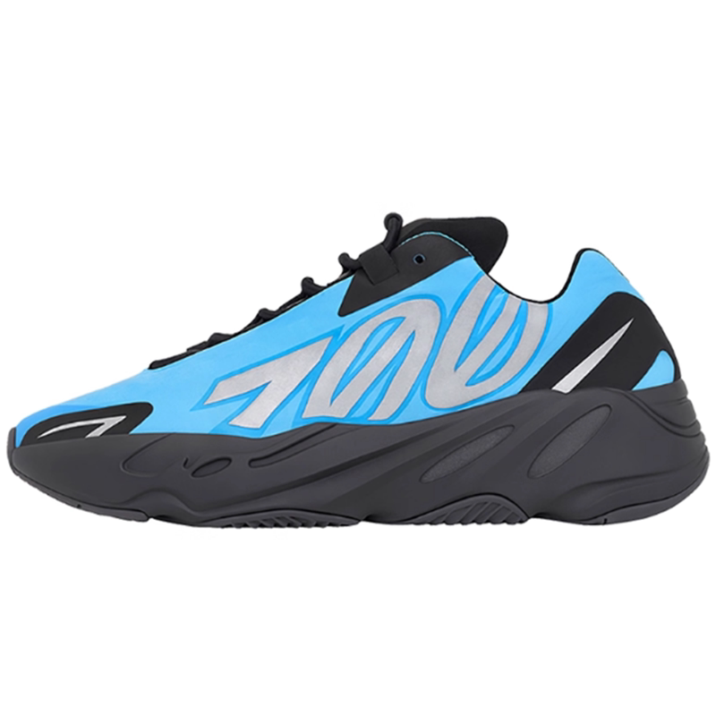 Adidas Yeezy Boost 700 MNVN 椰子黑蓝男子复古潮流休闲鞋GZ3079