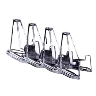 小红书同款透明小卡展示架透明亚克力桌面摆件中号吧唧展示架学生