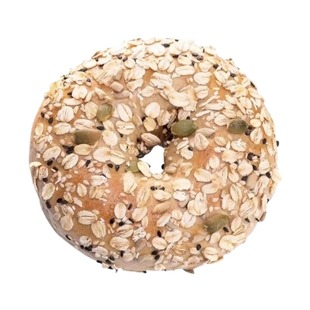 碱法原麦全麦面包贝果三明治面包圈无蔗糖低脂饱手作芝士碱水杂粮