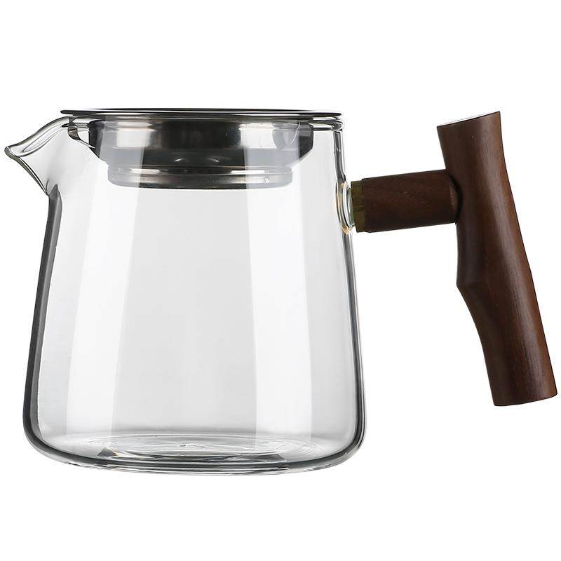 玻璃公道杯茶漏一体耐热防炸家用办公室分茶器功夫茶具茶海带茶滤