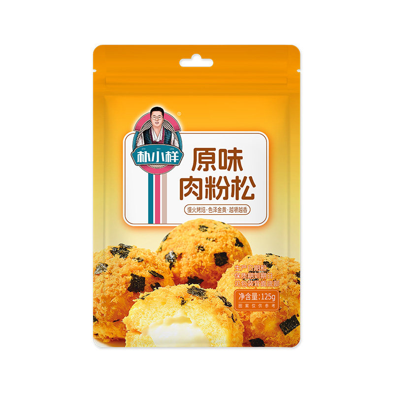 朴小样肉粉松色泽金黄丝丝入味