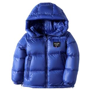 雅鹿儿童羽绒服男童女童宝宝2025新款加厚短款洋气冬季外套冬装