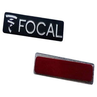 适用劲浪FOCAL音响标志贴 汽车音响标贴家用音箱贴改装高配喇叭贴
