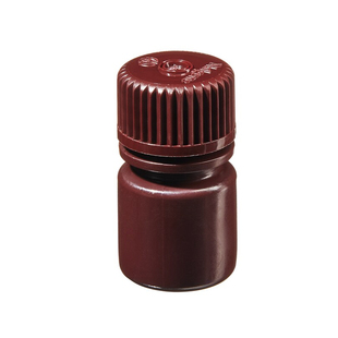 Nalgene棕色窄口瓶125ml试剂瓶HDPE避光琥珀色包装瓶 2004-0004