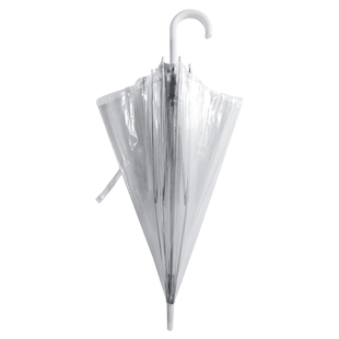 儿童雨伞透明男女小孩可爱长柄伞幼儿园学生用3岁加厚超轻便小号