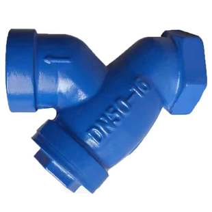 GL11H-16铸铁Y型丝扣过滤器内螺纹管道丝口过滤器不锈钢网DN15-50