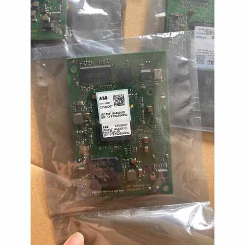 议价ABB全新控制板CPU00072RCA031146A000维修