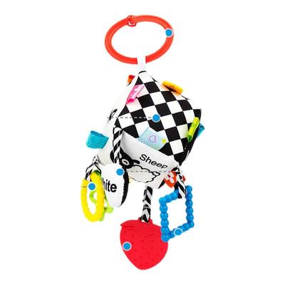 推车挂件黑白视觉激发安抚玩偶