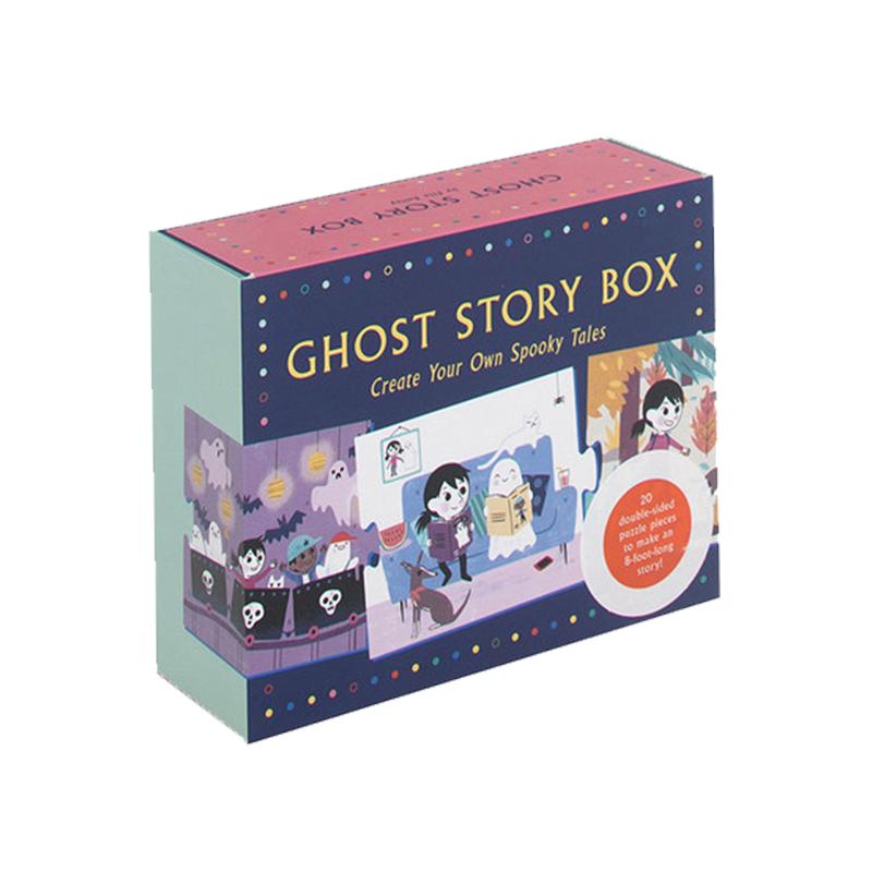 ghost story box 鬼故事的盒子 拼图故事盒儿童鬼故事小小编剧 创作思维训练全幽灵故事盒创造你自己的幽灵 英文原版 进口英语书籍