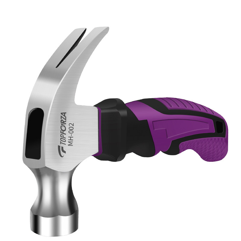 拓伏锐短柄羊角锤8OZ小铁锤子敲击工具木工专用家用榔头便携0.5LB