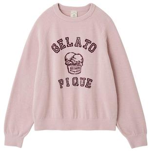gelato pique25秋冬新品女睡衣冰淇淋长袖套头衫家居服PWNT254073
