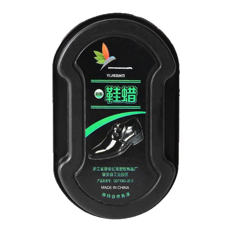 无色通用双面海绵鞋擦增亮护理