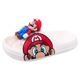 马里奥儿童拖鞋男童夏季新款女童家居室内男孩防滑宝宝大童凉拖鞋