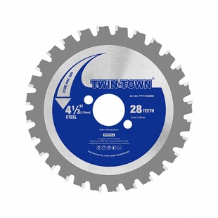 手持金属冷切锯锯片TWIN-TOWN110/140/145mm切铁片切割螺纹钢铁管