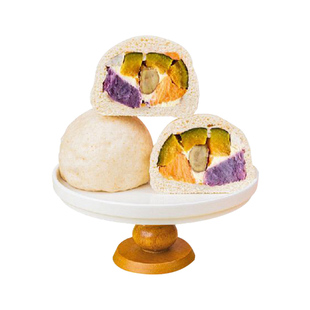 五谷丰登馒头低脂粗粮早餐代餐速食营养乳奶酪馒头半成品加热即食