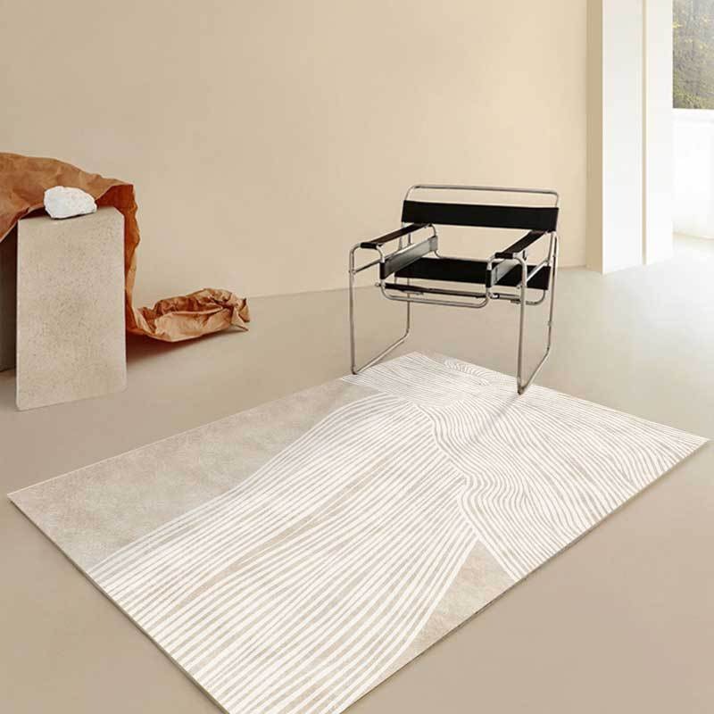 极简地毯日式纯色地毯简约地茶几毯素色客厅床边衣帽间垫沙发