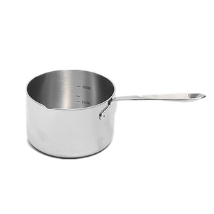 304不锈钢迷你小奶锅不粘锅黄油小锅浇油锅烘培宝宝辅食锅10/14cm