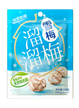 溜溜梅160g分享装整箱大包袋批发