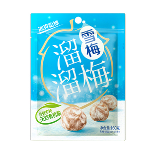 溜溜梅160g整箱批发价大包袋装青梅雪梅西梅青梅杨梅话梅蜜饯果干