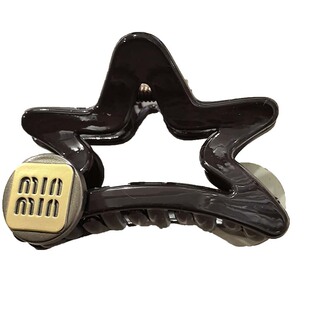 金标五角星抓夹女2025新款高级感发夹高马尾后脑勺盘发鲨鱼夹发饰