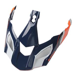 美国Klim krios pro摩托车头盔越野拉力盔全盔配件碳纤维帽檐零件