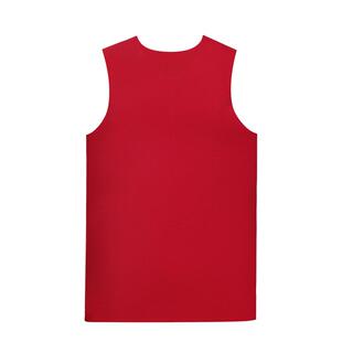 爱慕先生秋冬牛奶随心男士净痕V领宽肩打底保暖背心红品NS72E767