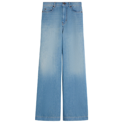 Weekend MaxMara 2026春夏新款女装棉麻混纺牛仔裤5181016206&