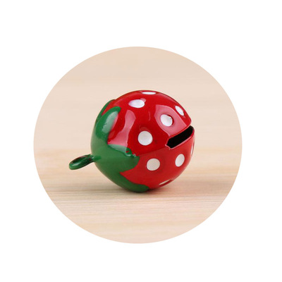 草莓卡通铃铛饰品挂件