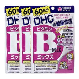 日本直邮DHC蝶翠诗复合维生素b族片控油痘痘肌熬夜党常备120粒/袋