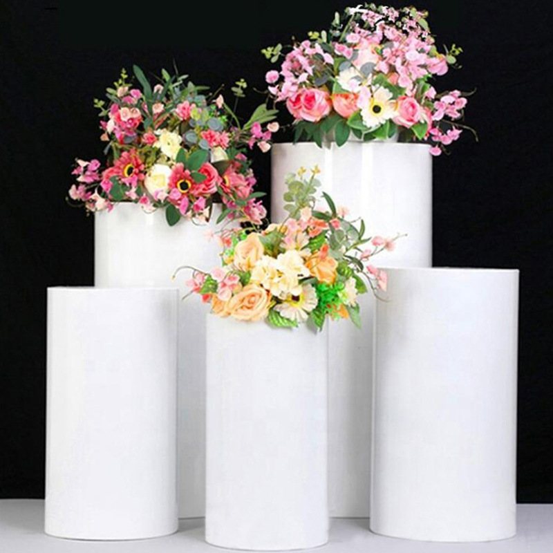 婚庆道具圆柱亚克力路引花架亚克力花柱婚礼现场布置展示道具