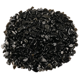 水晶碎石头纯天然东海消磁颗粒五彩风水景观葡萄石青金石供奉风水