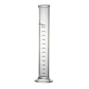 SAIEISEA级刻度量筒计量准5 10 25 50 100 250 500mL 1-2L量出式加厚磨口具塞标准口直形杯化学实验玻璃器材