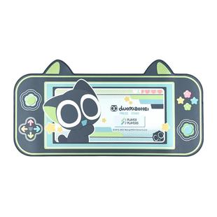 极想 罗小黑正版联名鼠标垫笔记本台式电脑卡通锁边桌垫大号可爱腕托超大加厚不卡鼠标桌垫