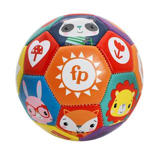 费雪儿童小足球宝宝拍拍球幼儿园训练小皮球男孩女孩足球篮球礼物