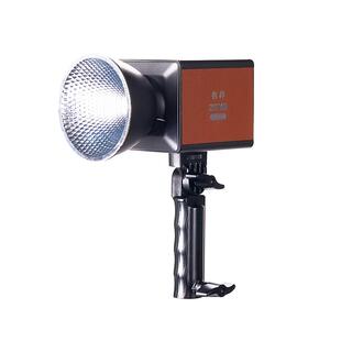 影邦80W摄影外拍灯三色温婚纱摄影补光灯便携式COB补光灯手持摄影灯视频拍摄柔光B聚光灯人像美颜氛围打光灯
