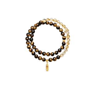 周六福貔貅手串女s925银水晶手链手饰时尚百搭送女友新年礼物