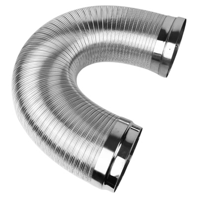 油烟机排烟管大小头不锈钢排气管厨房变径纯加厚排风管抽烟机管道