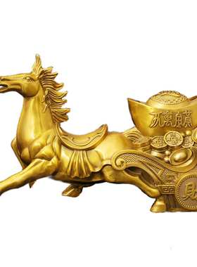 铜臻祥黄铜祝福中式客厅